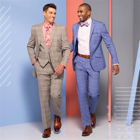 K and g men's suits - 1000+ styles of men's suits at Suits Outlets. Free shipping on qualified orders. We have a whole collection of different suit styles, including our featured executive suit, sharkskin suit, double-breasted suit, half-canvas suit, Chinese collar suit or Nehru suit, windowpane men's suit, banker stripe men's suit, and so on.Whether you …
